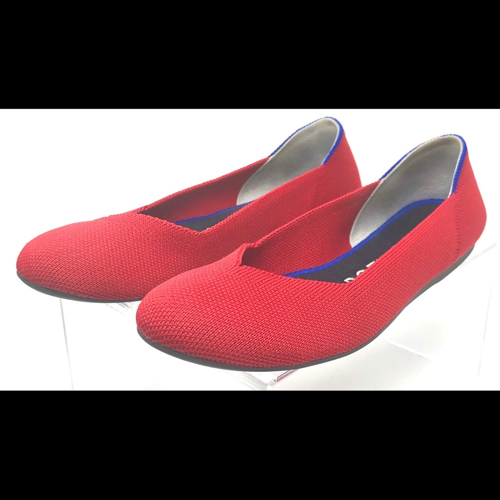 Rothy’s Ballet Red Size 6.5 EUC